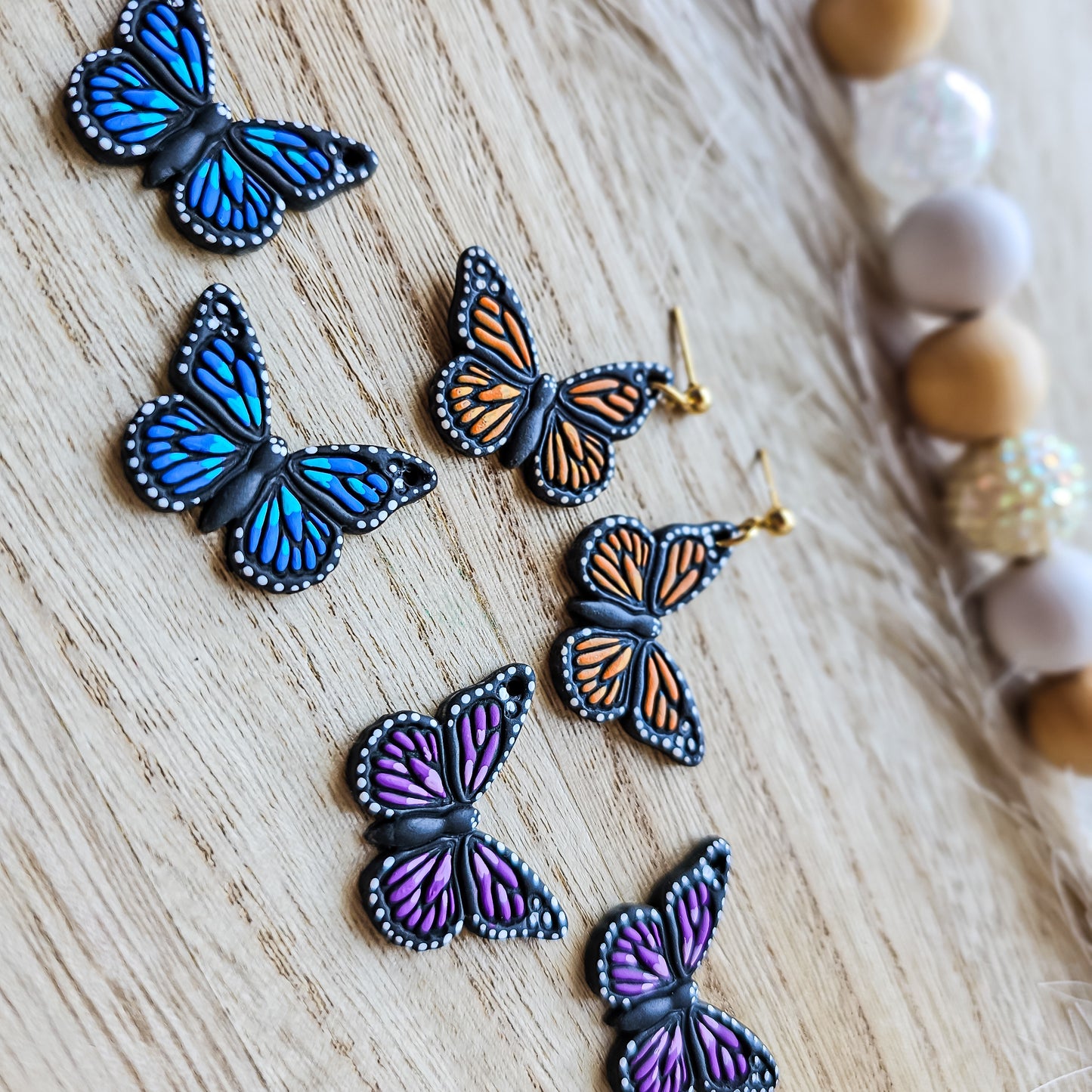 Butterfly Large Studs(Multiple Colors)
