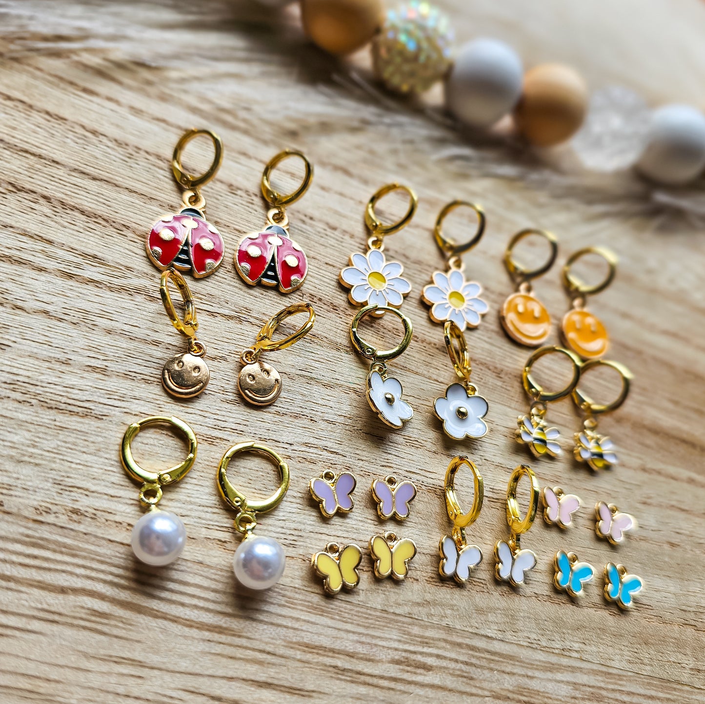 Spring Huggie Collection