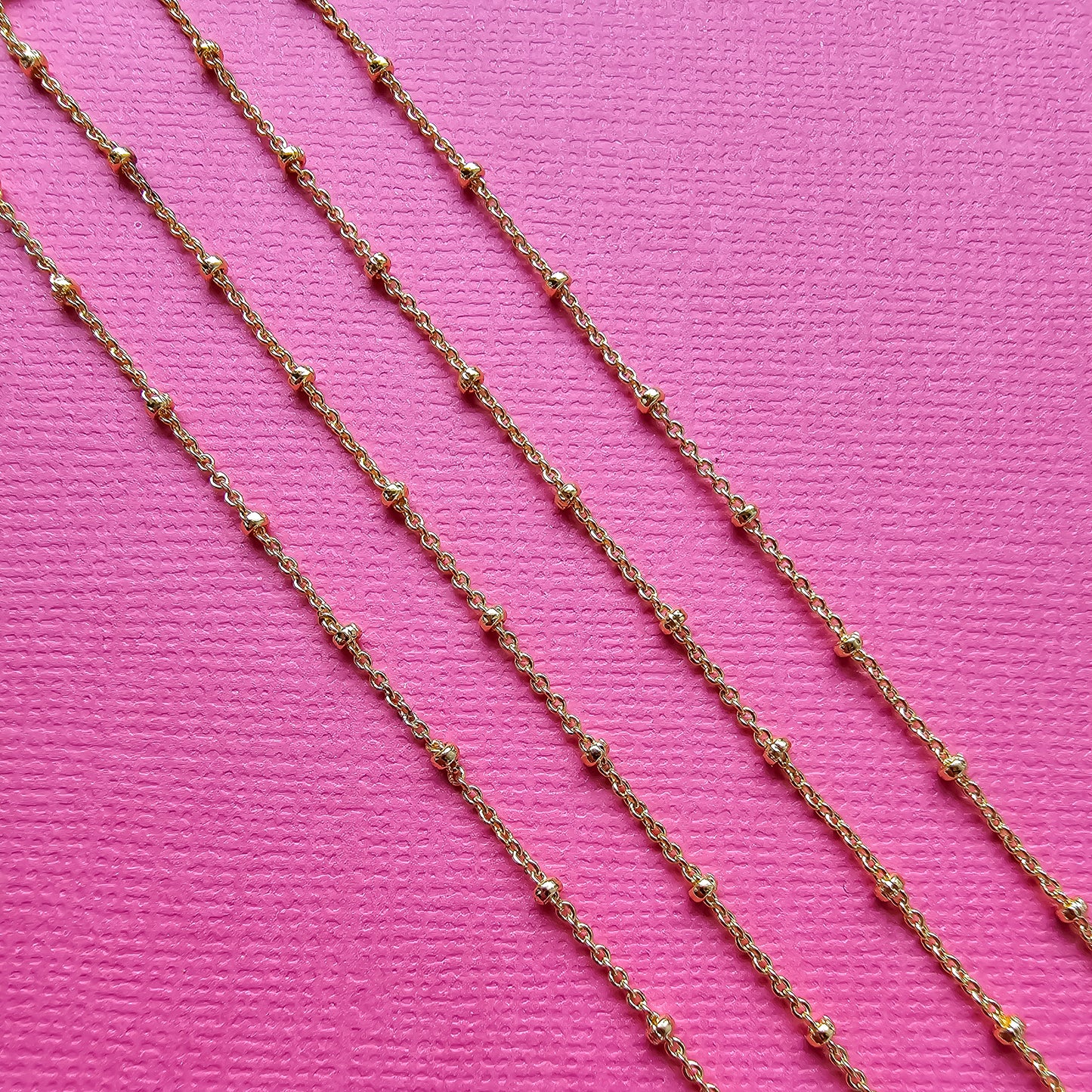 Dainty Satellite Bead Chain