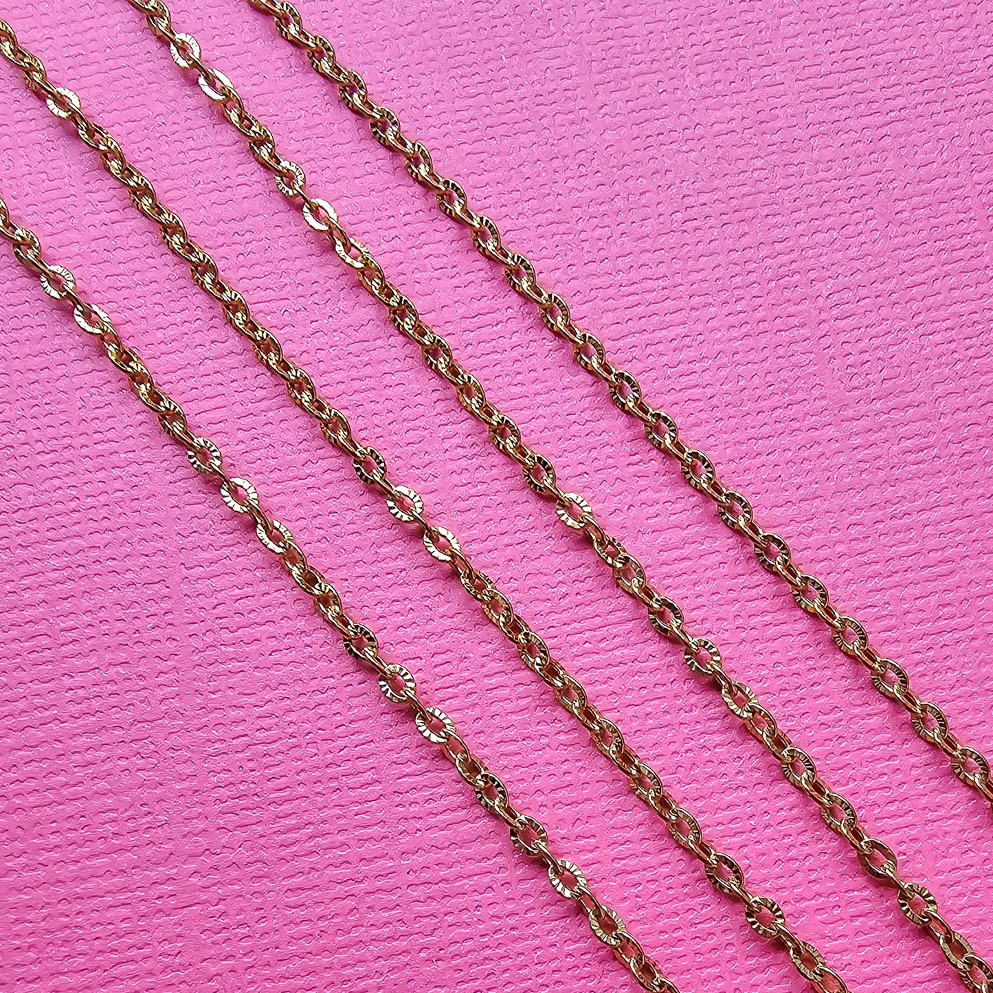 *Deal Of The Day* Textured Cabel Chain
