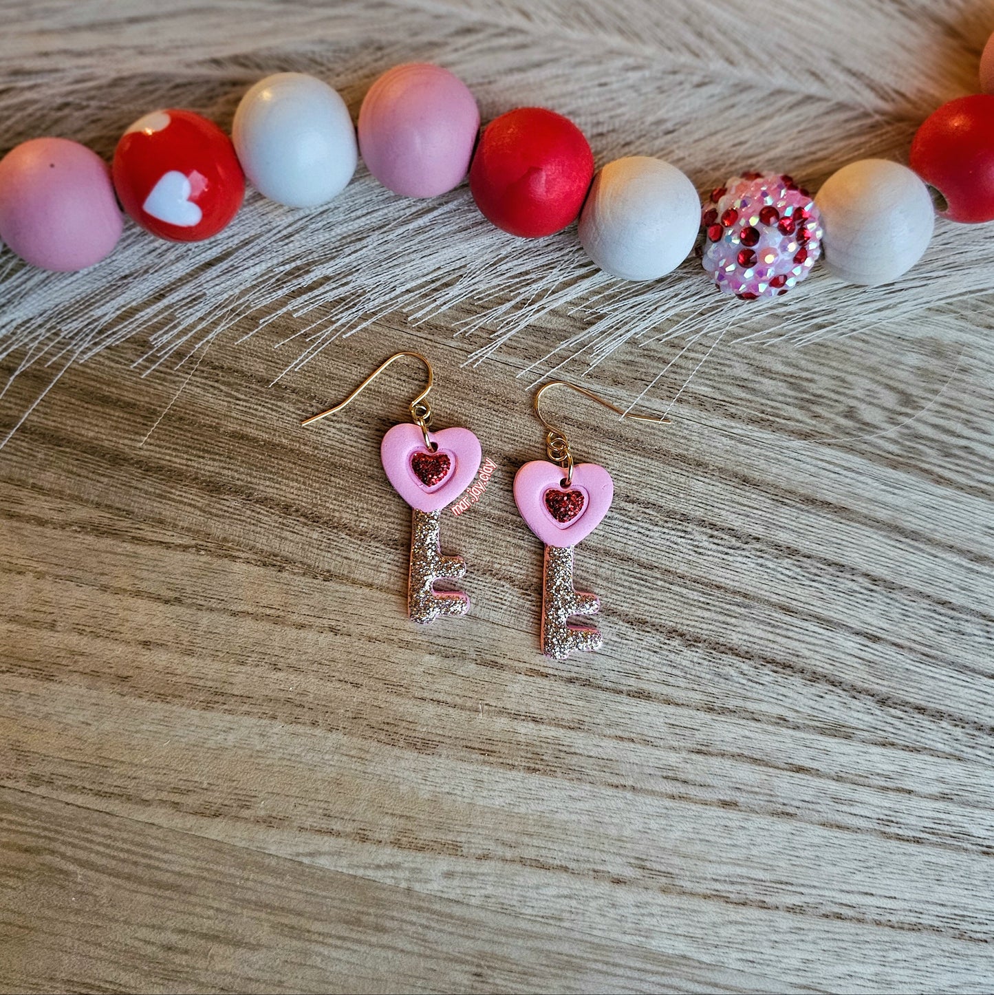 Heart Key Dangle