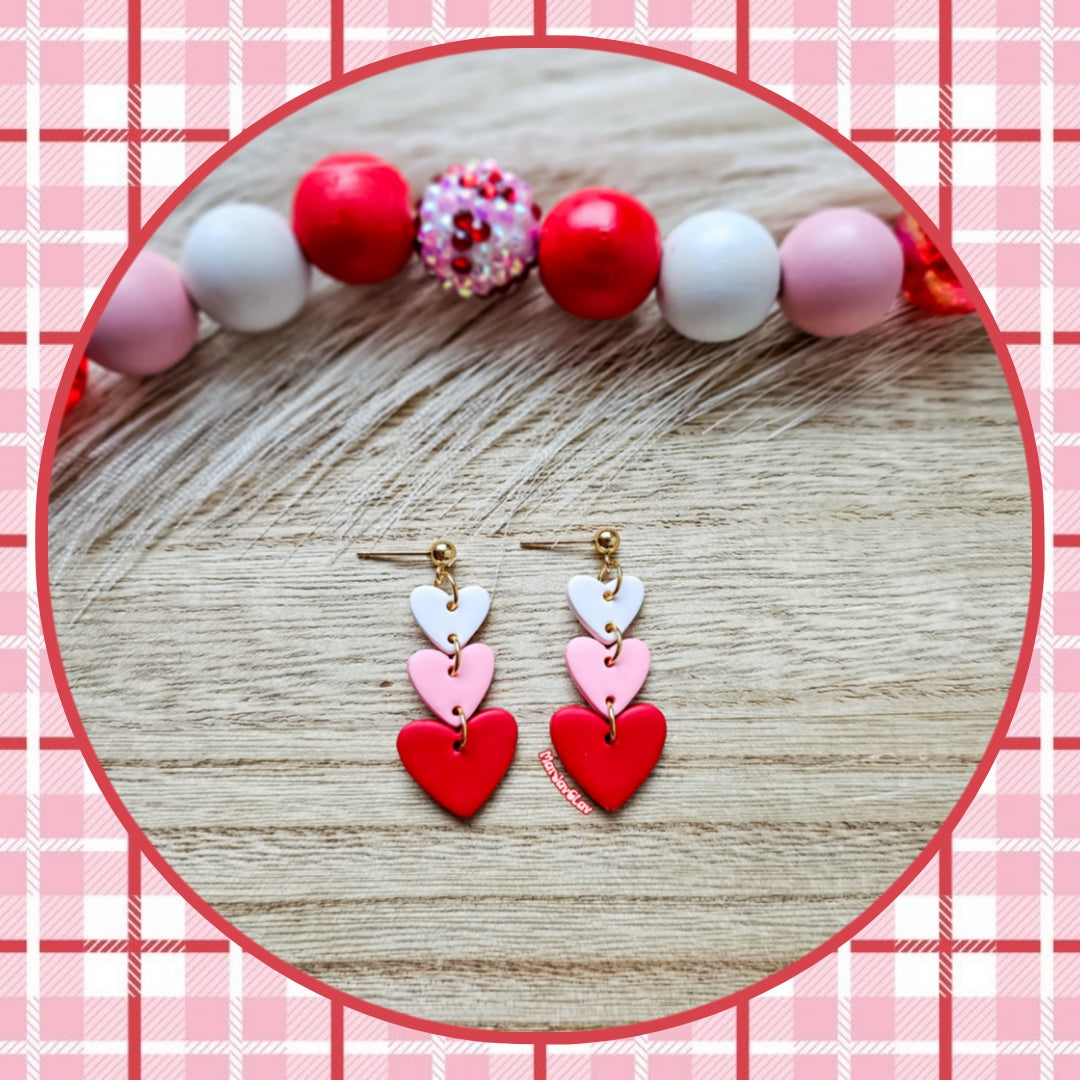 Tiered Heart Dangle