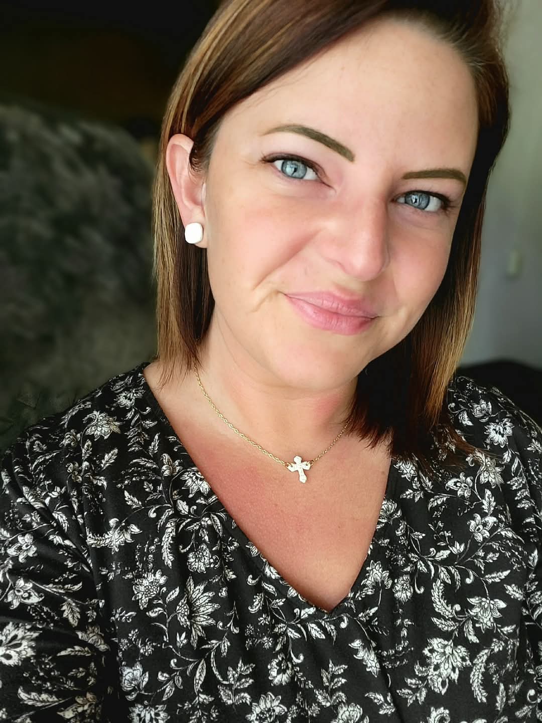 Lace Cross Necklace