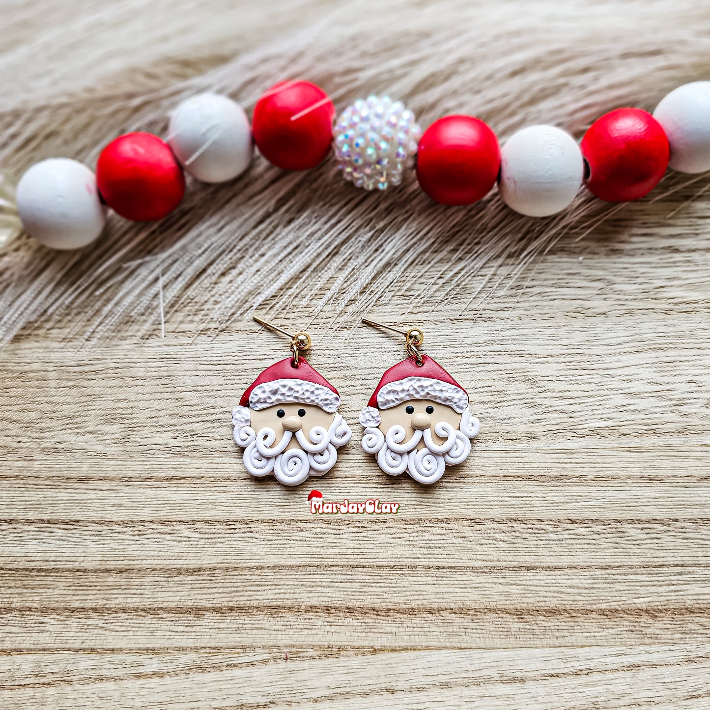 Detailed Santa Dangle