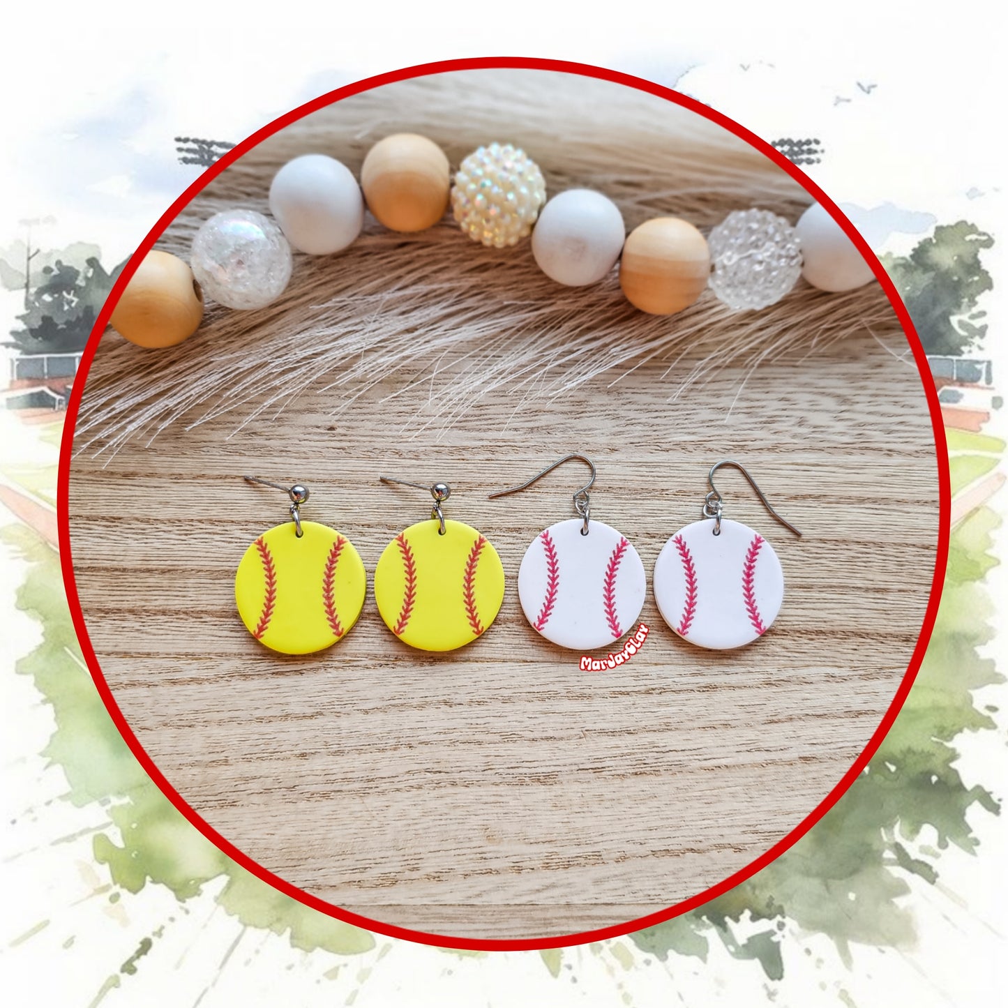 Baseball/Softball Simple Dangles