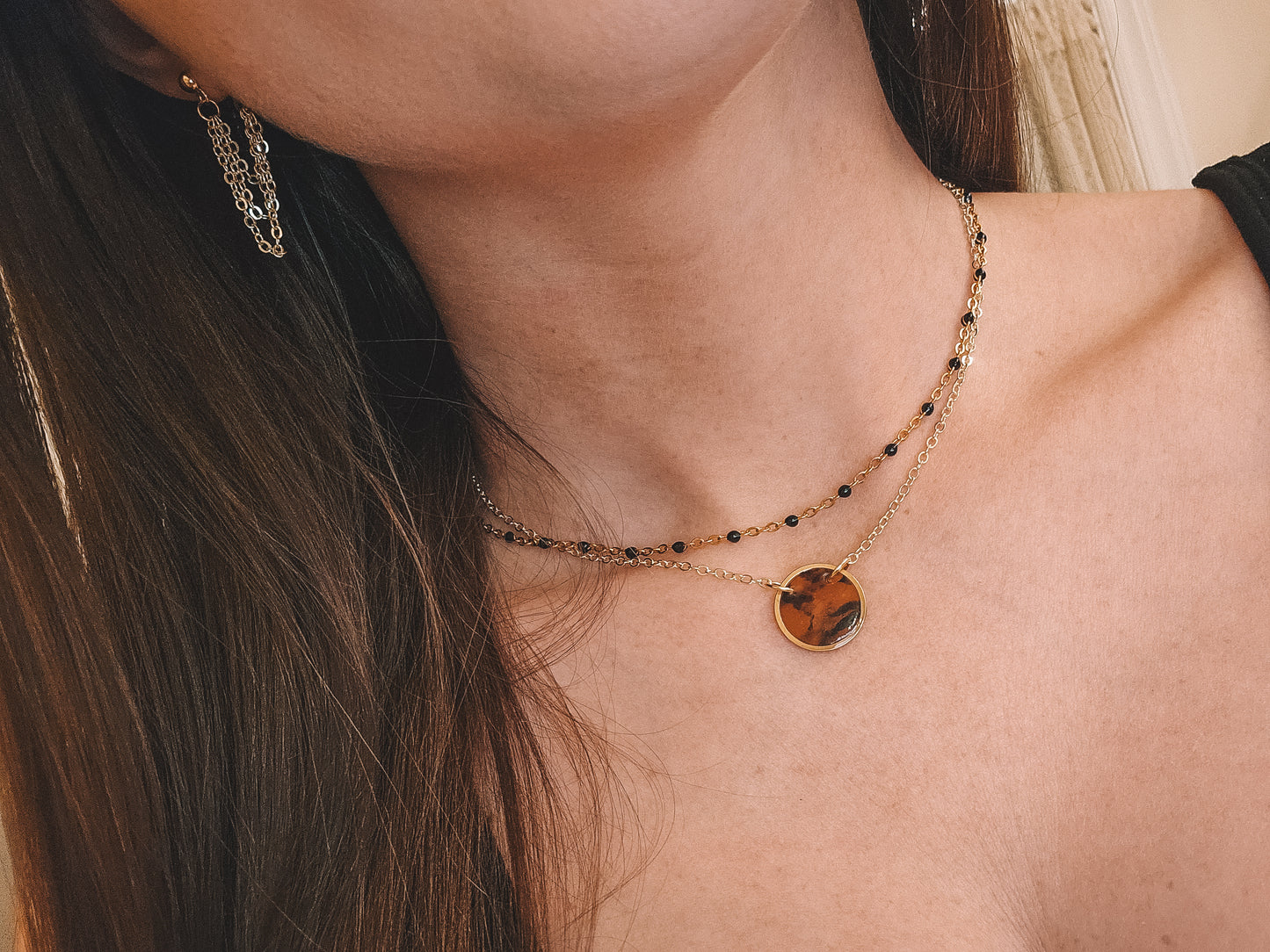Tortoise Shell Necklace