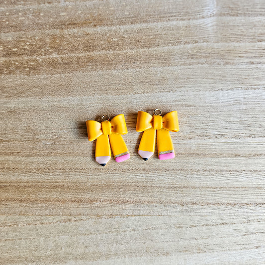 Pencil Bow Dangles