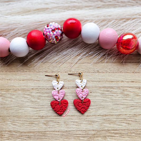 Lace Tiered Hearts