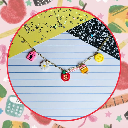 Customizable Clay Charm Necklace