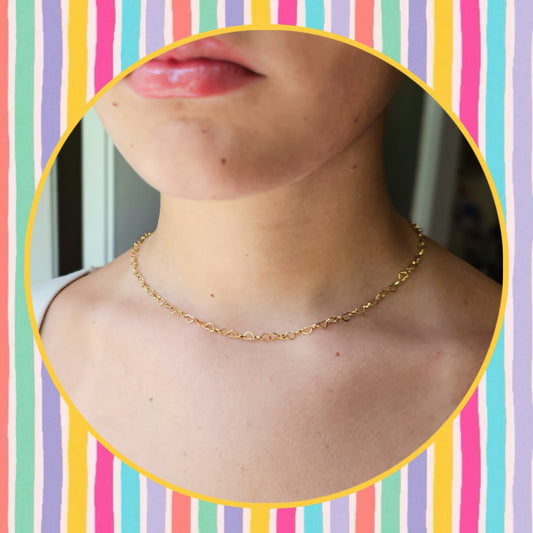 Heart Link Chain