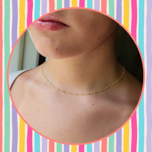 Dainty Satellite Bead Chain