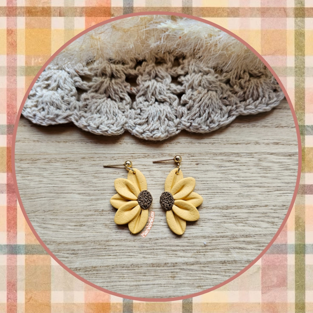 Half Sunflower Dangles