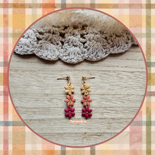 Ombre Flower Dangle