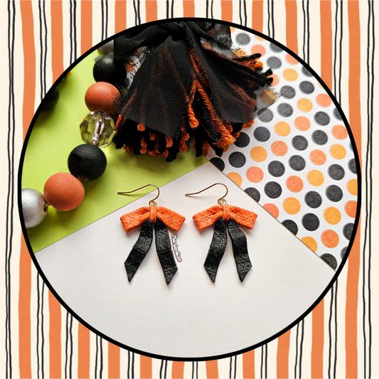 Halloween Droopy Bow