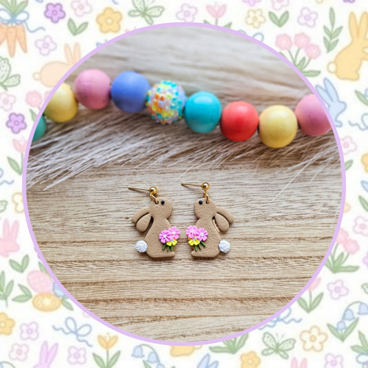 Colorful Bouquet Bunny