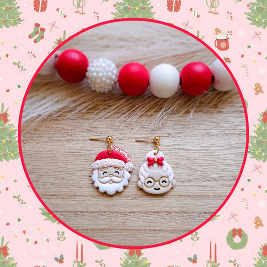 Mr & Mrs Claus Dangles