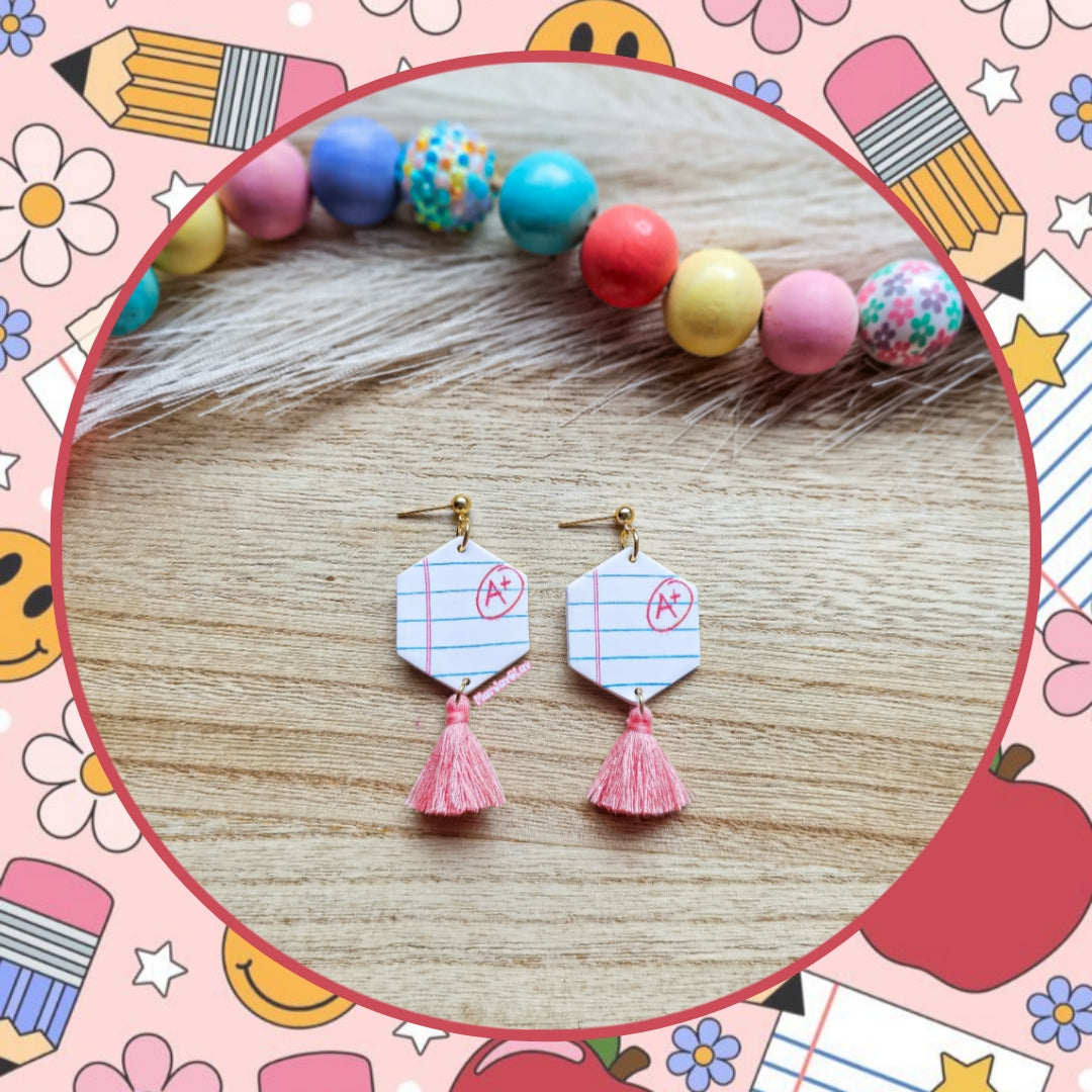 A+ Tassel Dangle