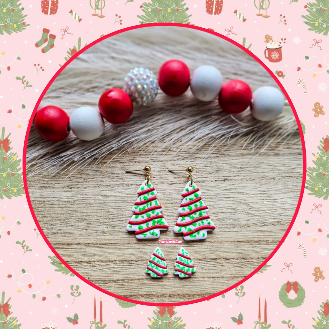 Christmas Cake Dangle