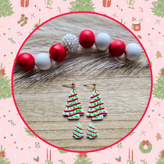Christmas Cake Dangle