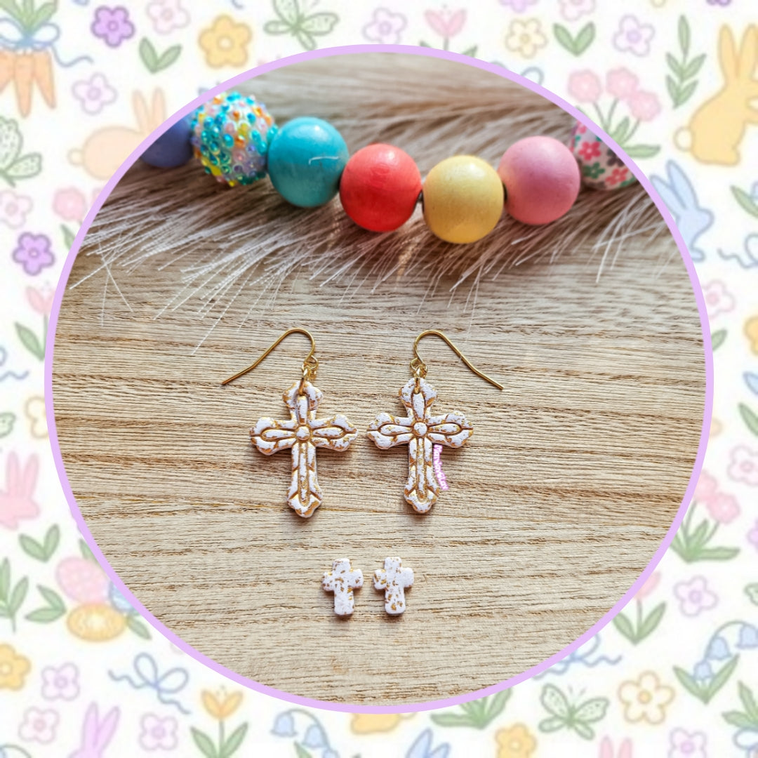 Crosses With Gold Detail