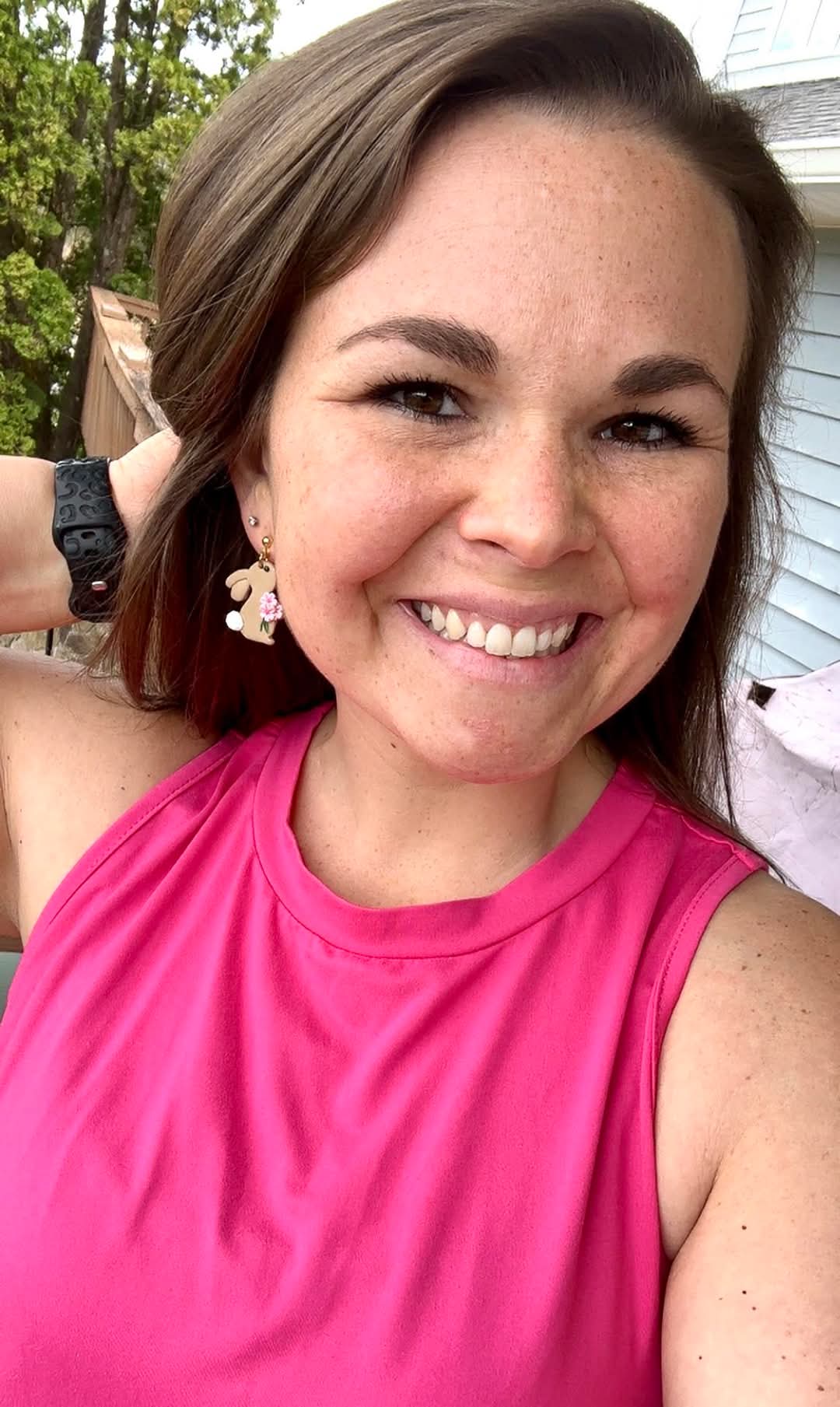 Colorful Bouquet Bunny